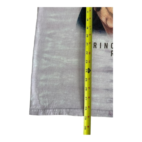 Aaliyah Men's Unisex Tie Dye Princess of R&B T Shirt Purple Size M - Picture 3 of 6